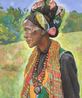 Sista Lillie with Donkey-Eye Beads